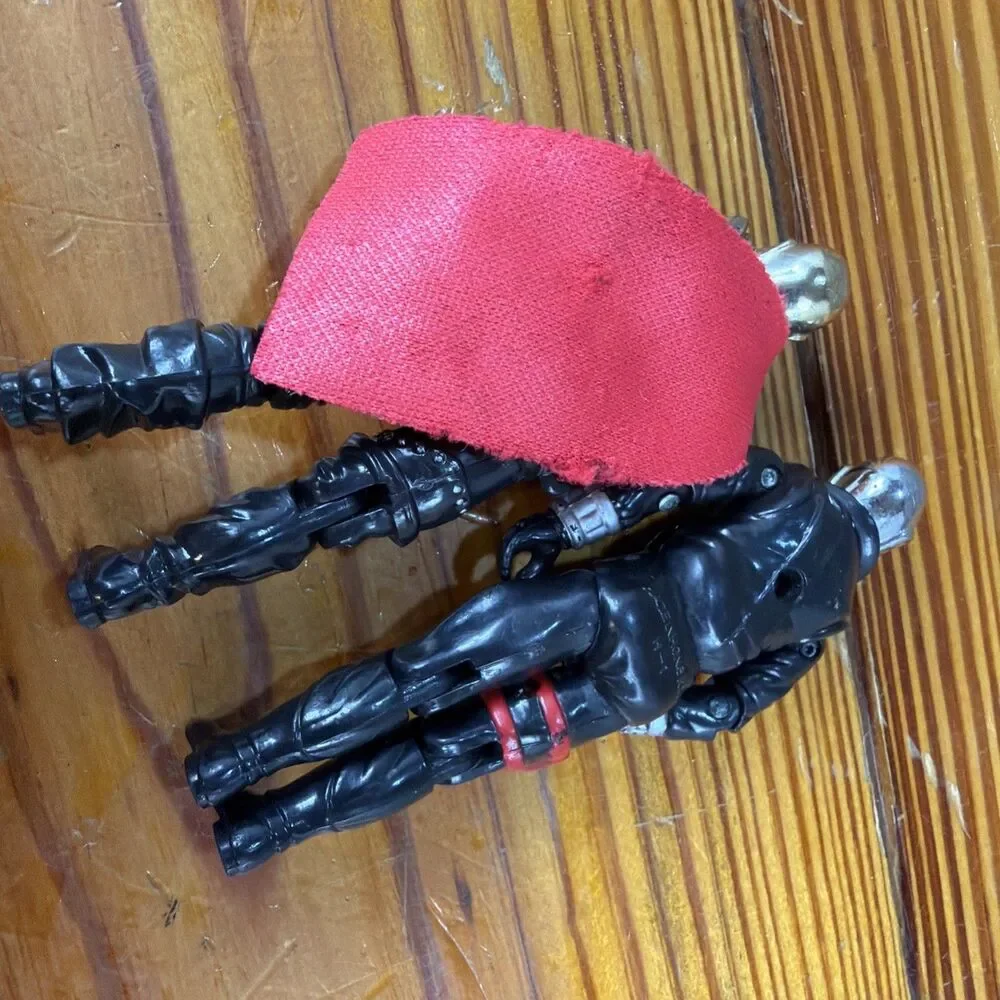 Vintage Hasbro G.I. Joe V1 Destro & 1988 V2 Destro (no Sword) Clean-Tight